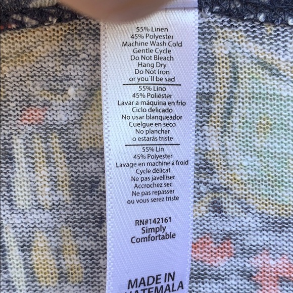 NWT Lularoe Classic T Print Shirt XS - Picture 5 of 6